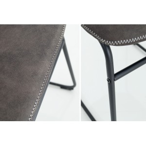 DJANGO design szék - vintage szürke