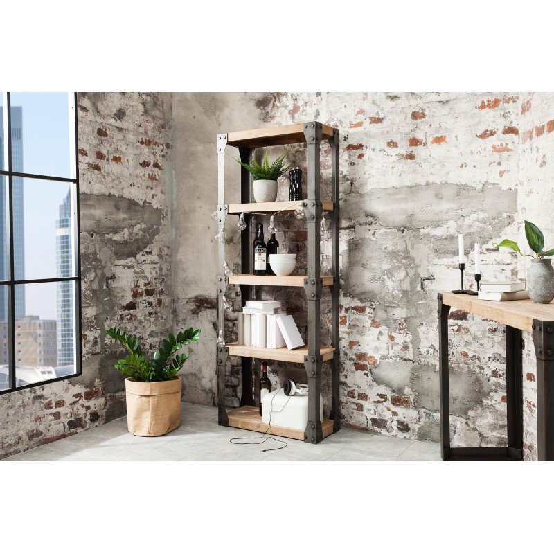 FACTORY tömör akácfa polc