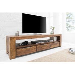 MAKASSAR III tömör rózsafa design TV szekrény INVICTA