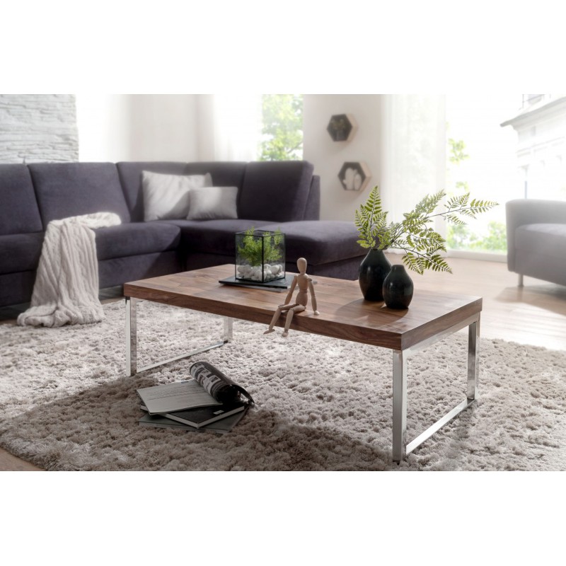 REDWOOD tömör rózsafa dohányzóasztal 120 cm