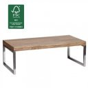 REDWOOD tömör akácfa dohányzóasztal 120 cm