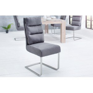 COMFORT design szék -szürke INVICTA